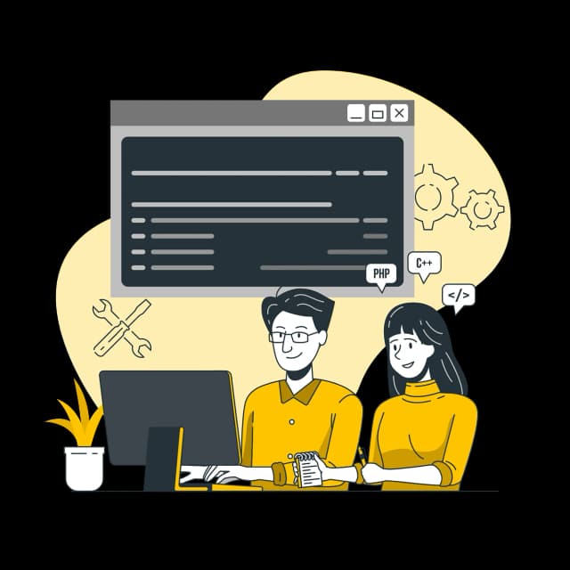 desenvolvimento do código