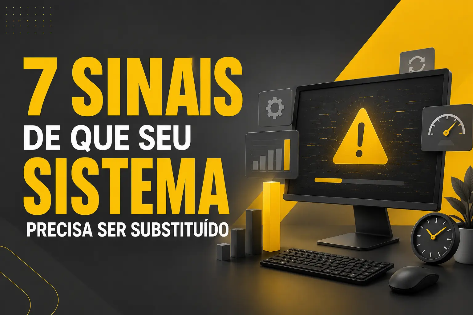 7 sinais de que seu sistema precisa ser substituído